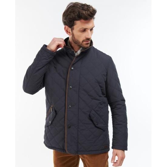 Barbour Shoveler Quilt Navy