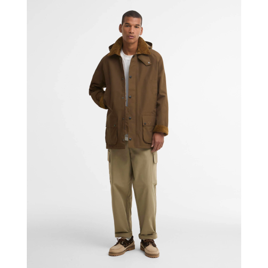 Barbour Waterproof Winter Ashby- Dark Sand