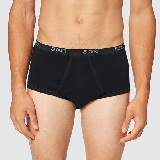 Basic + Maxi Briefs 2pk Black