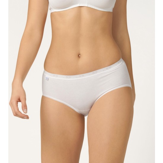 Basic + Midi Briefs 3pk White