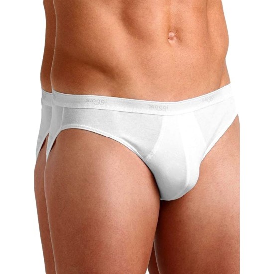 Basic + Mini Briefs 2pk White