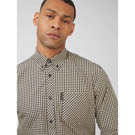 Ben sherman gingham shirt sale