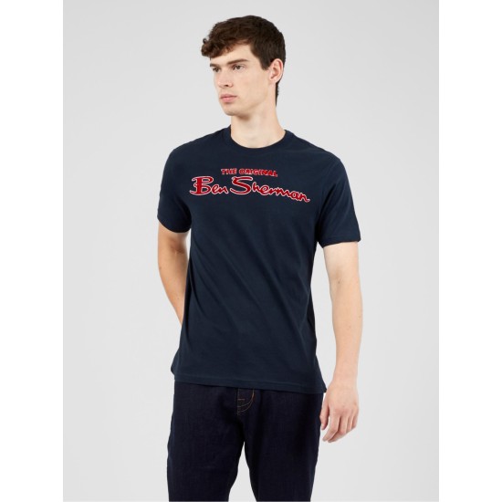 Ben Sherman Logo T Navy