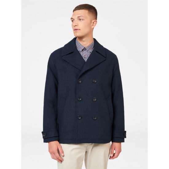 Ben Sherman Peacoat- Dk Navy