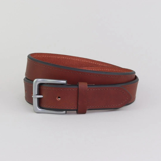 Blakeney Leather Chamferred Edge Brown
