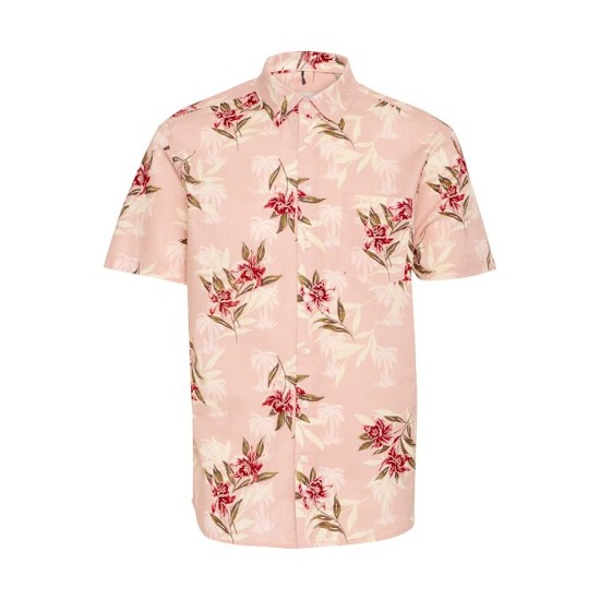 Blend Shirt Short Sleeve Misty Rose