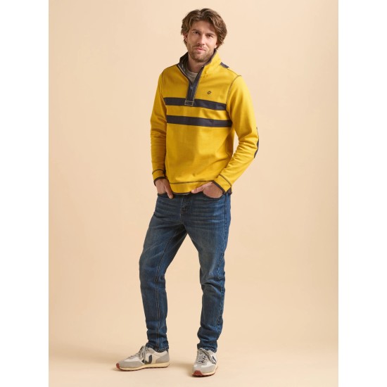 Brakeburn Yellow Pique 1/4 Zip 