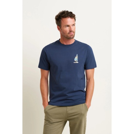 Brakeburn  Seagull Tee Navy