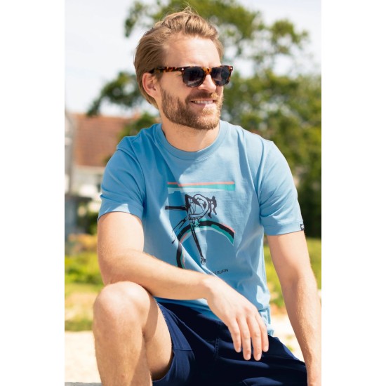 BrakeBurn Abstract Bike Tee