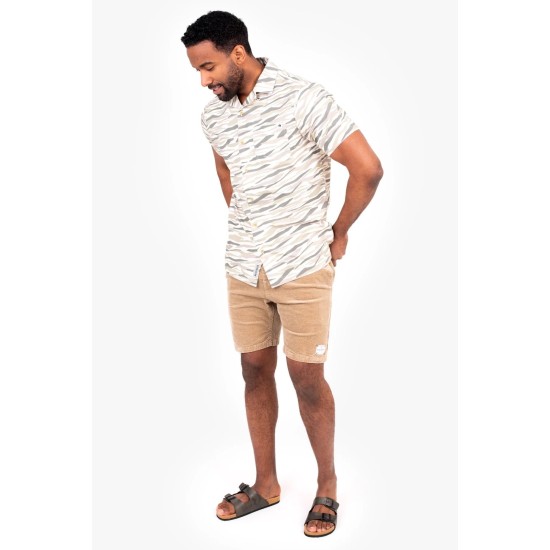 Brakeburn Cord Shorts Sand