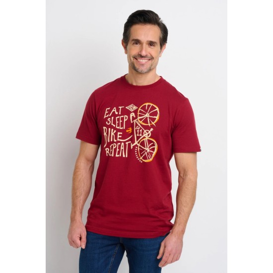 BrakeBurn Eat Sleep Bike Tee