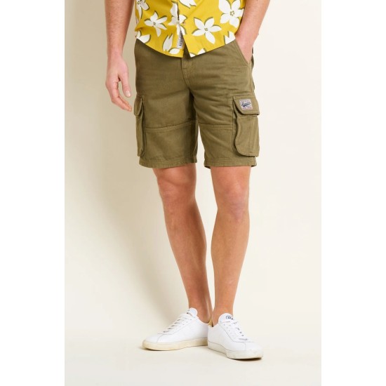 Brakeburn Khaki Cargo Short