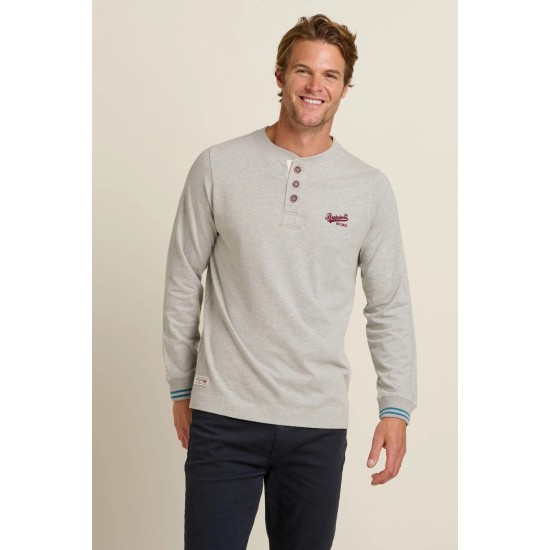 Brakeburn L/S Grey Henley