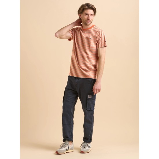 Brakeburn Navy Cargo Trousers