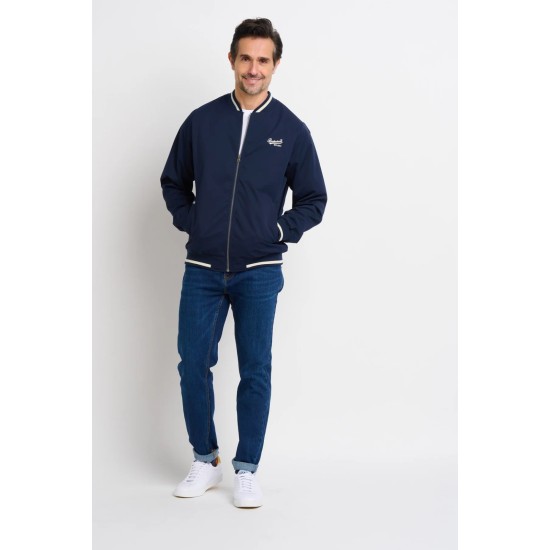 Brakeburn Navy Cotton Bomber