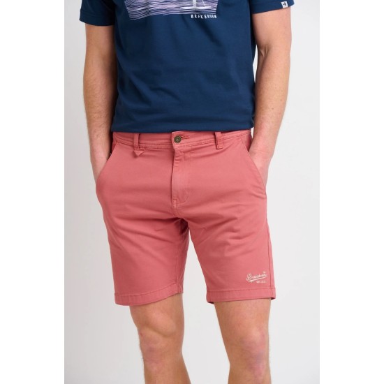 BrakeBurn Red Chino Shorts