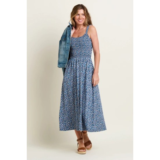 Brushed Camo Maxi Dress