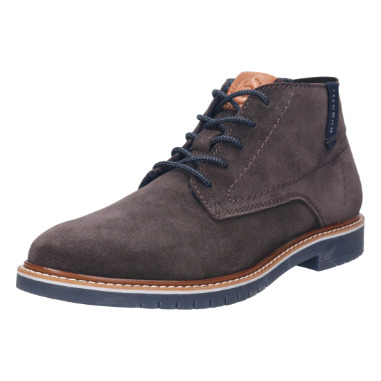 Bugatti Caj Suede Ankle Boot- Dk Grey