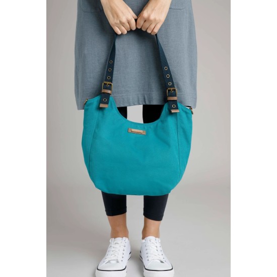 Burford Washed Canvas Bag -Ivy