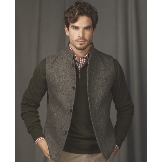 Cagil Tweed Gilet