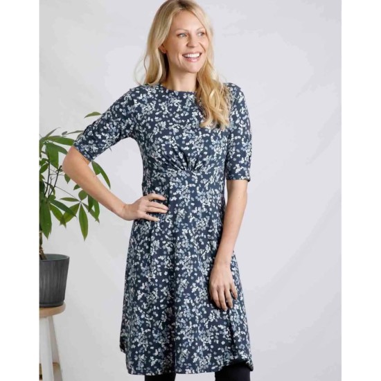 Cassandra Swing Dress- Ink