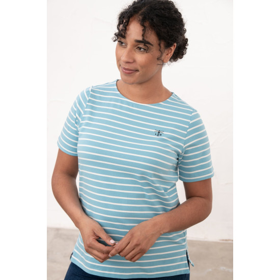 Causeway S/Sleeve T-Shirt- Blue Stripe
