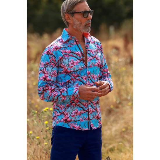Claudio Lugli L/s Shirt- Blossom