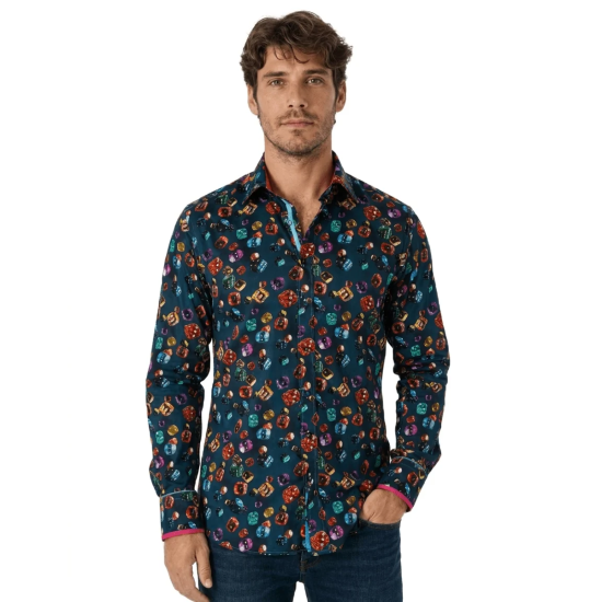 Claudio Lugli L/s Shirt- Lucky Dice