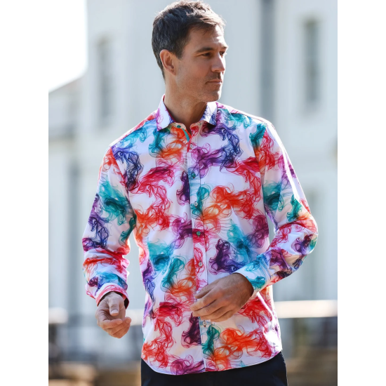 Claudio Lugli L/s Shirt- Neon Vapor