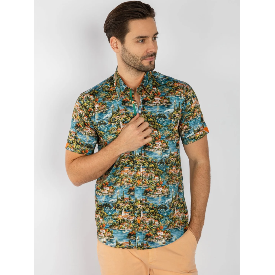 Claudio Lugli S/s Shirt- Lake Como