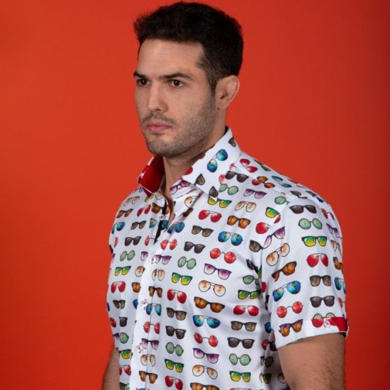 Claudio Lugli S/s Shirt- Sunglasses