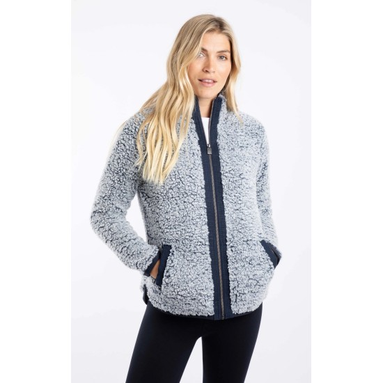 Clove Cosy Full Zip Fleece- Navy