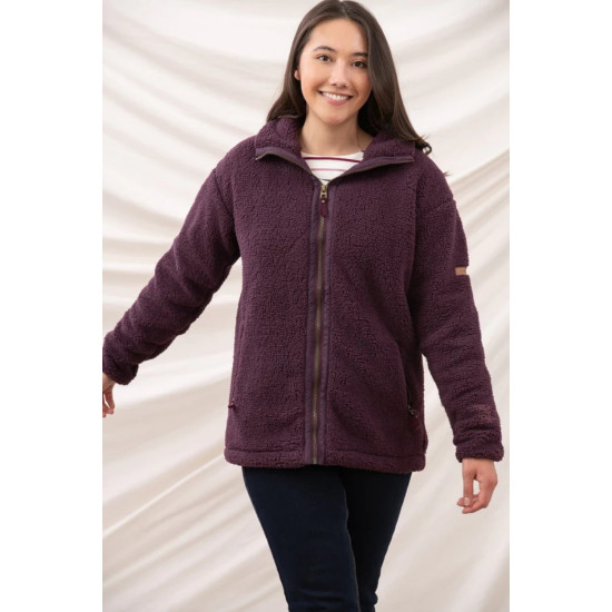 Cobh Full Zip Fleece - Cranberry