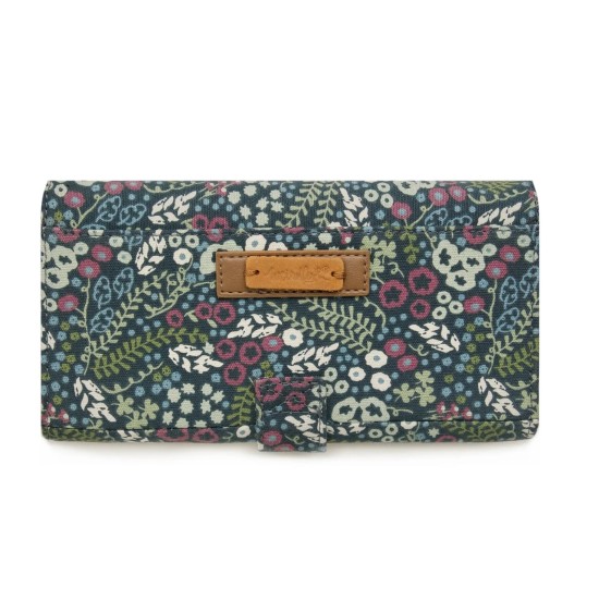 Corby Canvas Purse- Navy