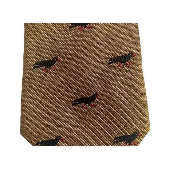 Cornish Chough Tie