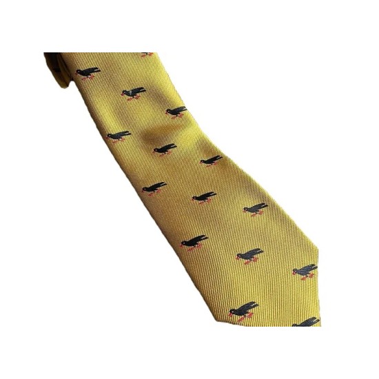 Cornish Chough Tie