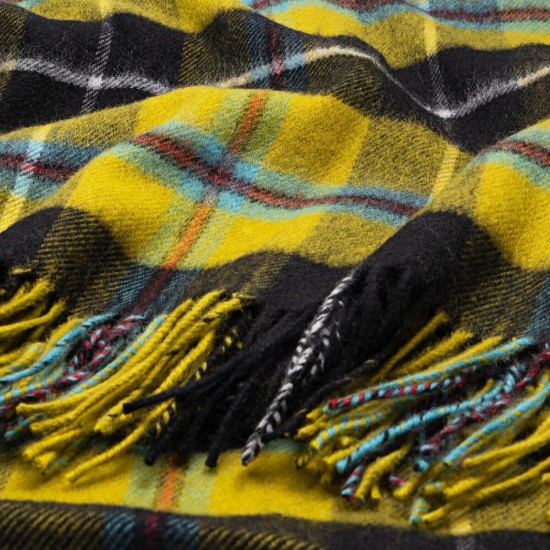 Cornish Tartan Borders Blanket