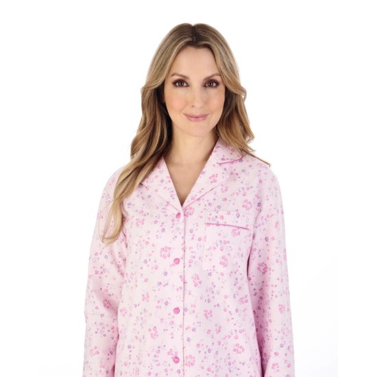Brushed Cotton Pyjama -Pink