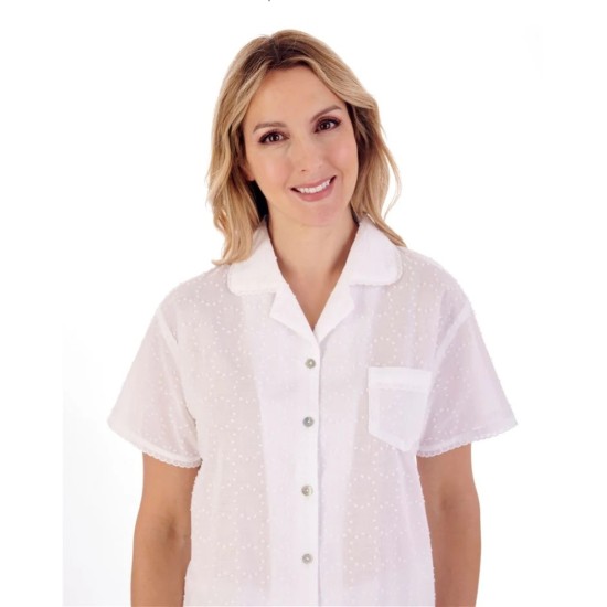 Cotton Pyjamas White Dots