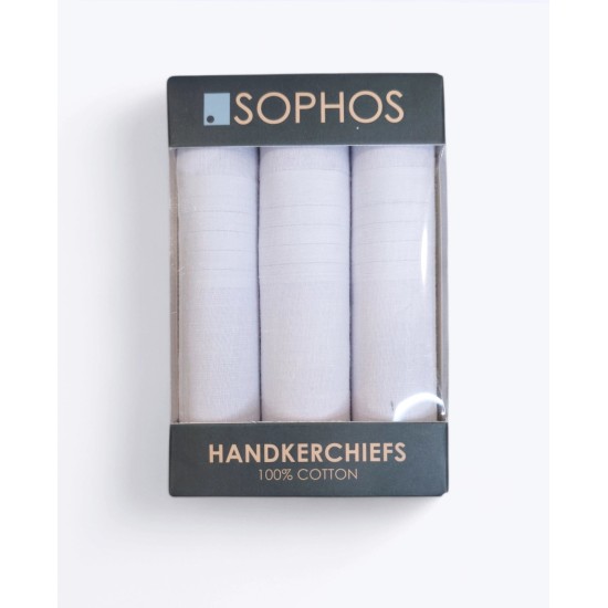 Cotton White Hankies 3 Pack