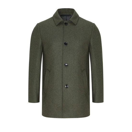 Daniel Grahame Bales Overcoat Green