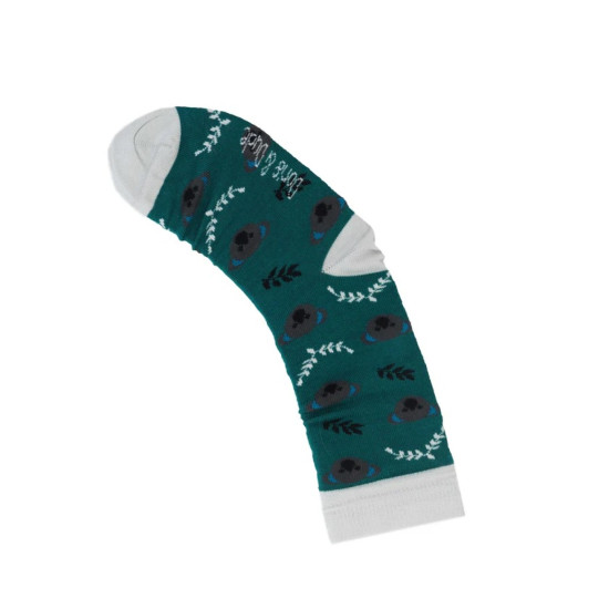 Doris & Dude Bamboo Socks - Teal Koala