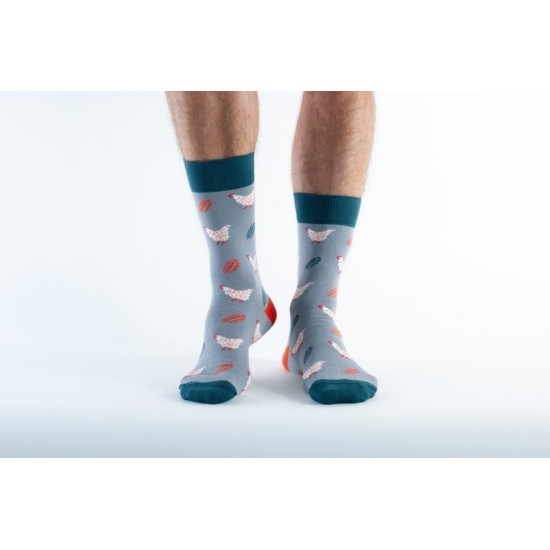 Doris & Dude Socks    Speckled Hen