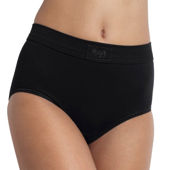 Double Comfort Maxi Briefs 2pk Black