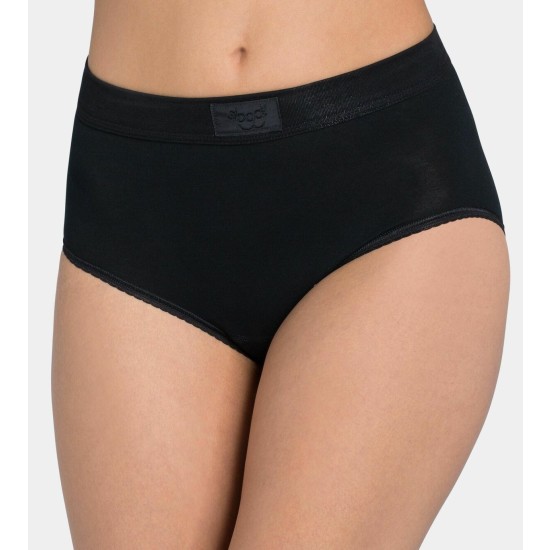 Double Comfort Maxi Briefs Black