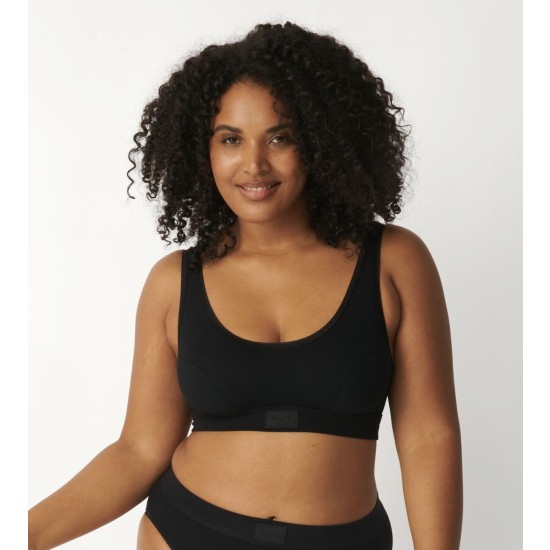 Double Comfort Top Black