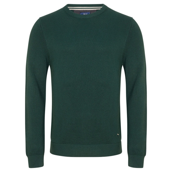 Drifter Long Sleeve Sweater Waffle Green