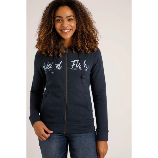 Emiko Full Zip Hoody - Navy