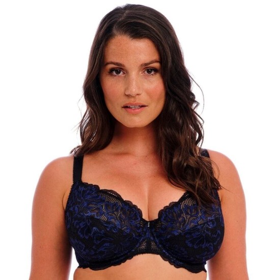 Emmaline U/W Side Support Bra- Midnight