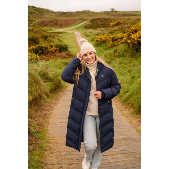 Savannah Long Coat Navy